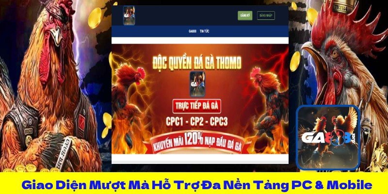 Giao Diện Mượt Mà Hỗ Trợ Đa Nền Tảng PC & Mobile